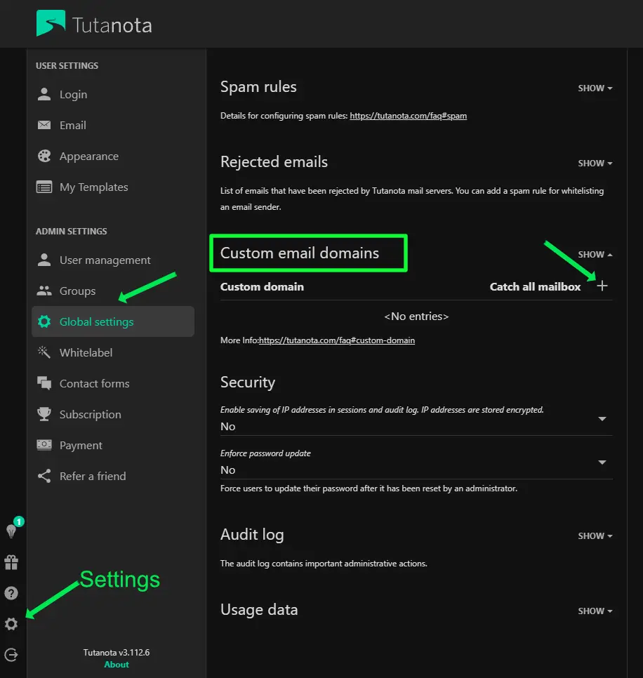 add-domain-to-tutanota
