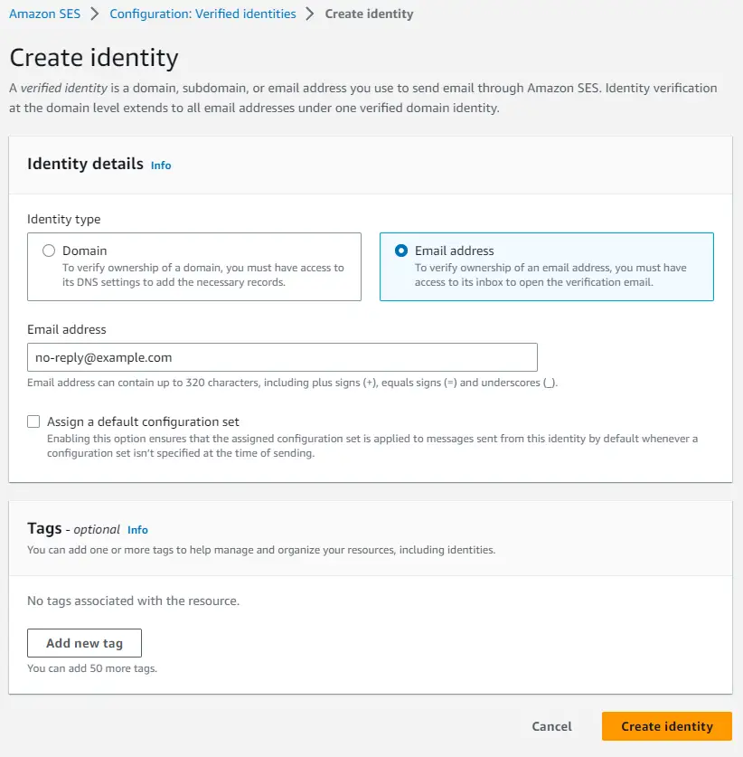 verify-email-SES